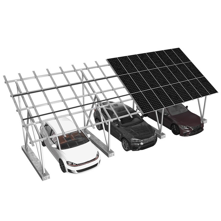 Residential 2car Solar Carport